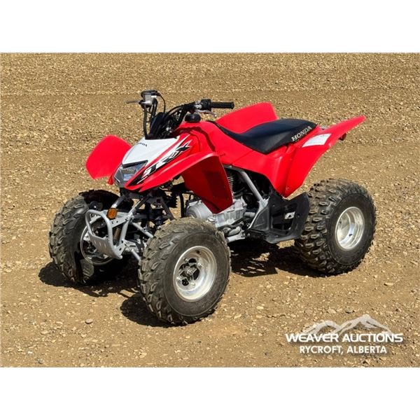 2013 HONDA TRX250X ATV