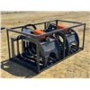 Image 2 : TMG 72 IN. HYD SKID STEER ROCK SKELETON BUCKET
