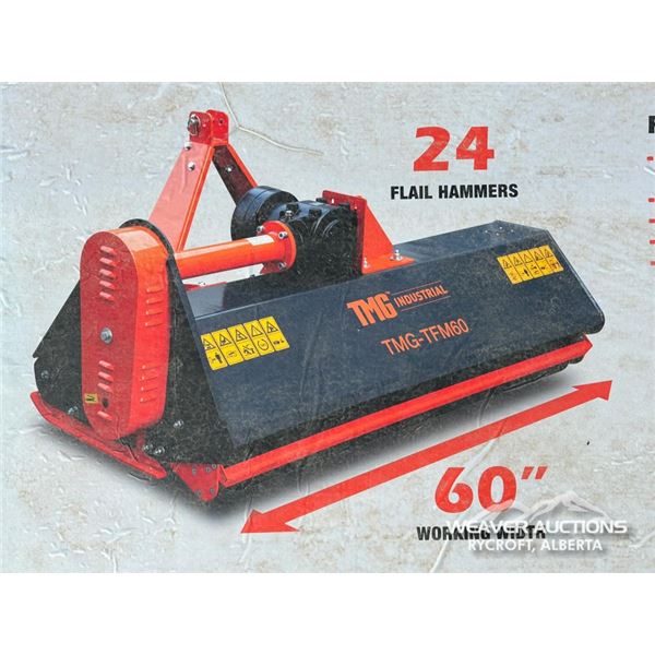 TMG 60 IN. 3 POINT FLAIL MOWER