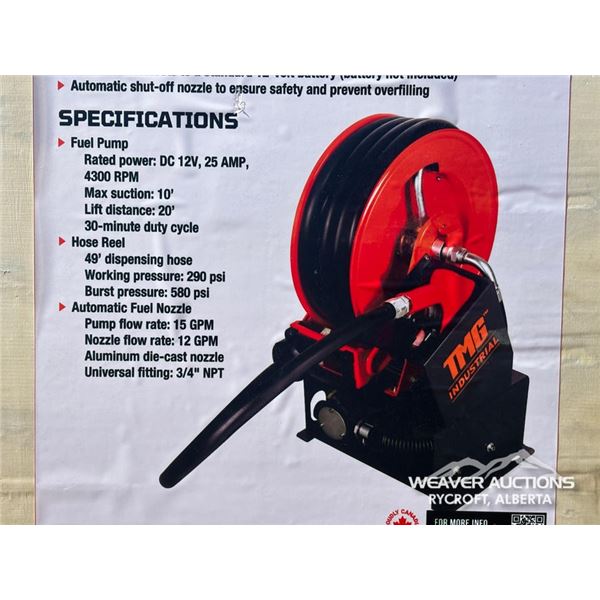 TMG PORTABLE DIESEL TRANSFER PUMP
