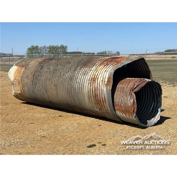 (1) 5 X 15 FT, (1) 3 X 15 FT. CULVERTS