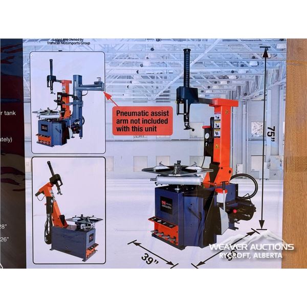 TMG SEMI AUTOMATIC TIRE CHANGER