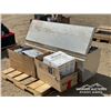 Image 3 : ALUMINUM TOOL BOX W/MISC SHOP PARTS