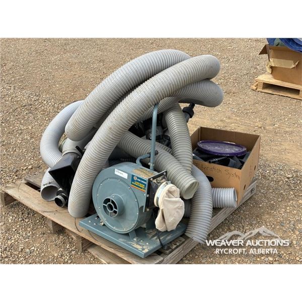 (2) DUST COLLECTORS W/TUBING