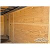 Image 9 : 2019 FOREST RIVER 16 FT. T/A ENCLOSED TRAILER