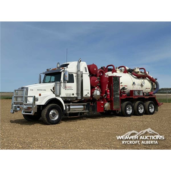 2007 WESTERN STAR 4900 TRI DRIVE HYDRO VAC TRUCK