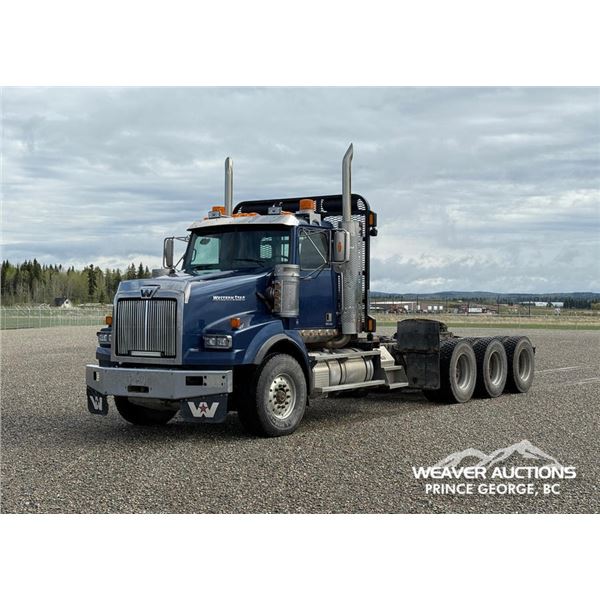 2018 WESTERN STAR 4900SA TRI DRIVE LOG TRUCK