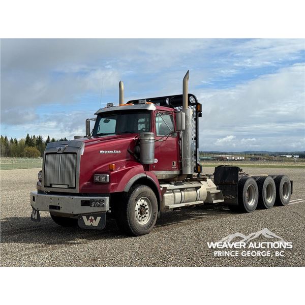 2018 WESTERN STAR 4900SA TRI DRIVE LOG TRUCK