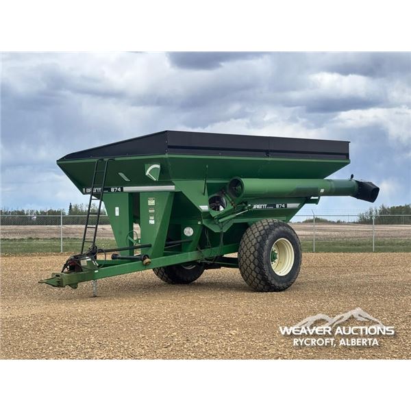 UNVERFERTH BRENT S/A 874 GRAIN CART