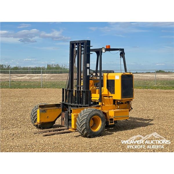 2002 SELLICK TMF-55 3X3 TRUCK MOUNTED FORKLIFT