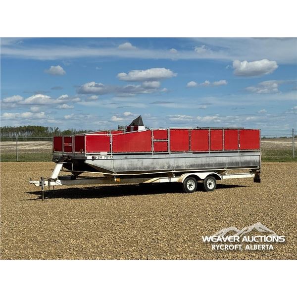 1996 HOME BUILT 26 FT. PONTOON BOAT