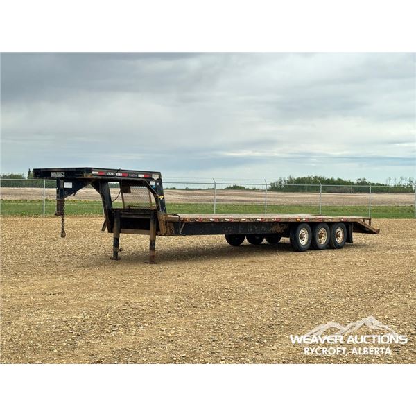 2011 NORBERT 30 FT. TRIDEM EQUIPMENT TRAILER