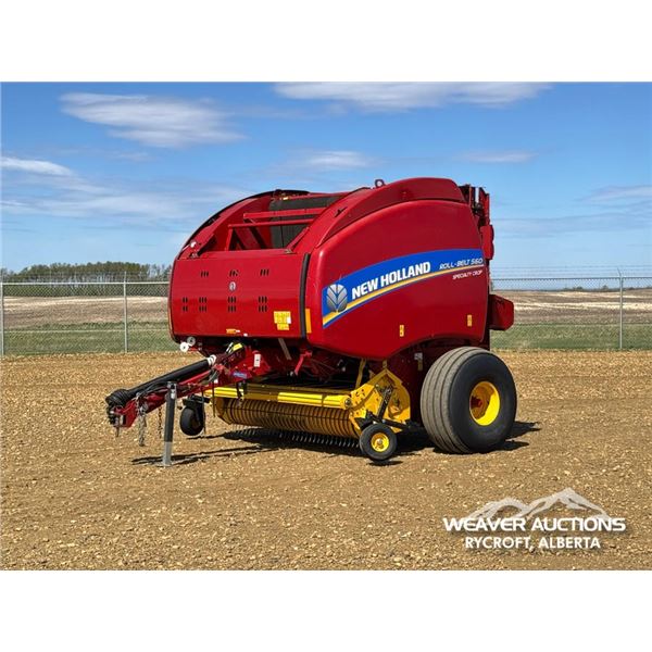 2016 NEW HOLLAND 560 ROLL-BELT ROUND BALER