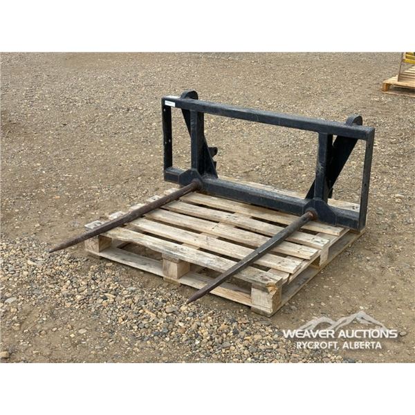 HLA DE50AO60D TRACTOR BALE SPEAR