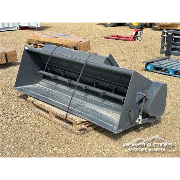 78 IN. HYDRAULIC SKID STEER MANURE SPREADER