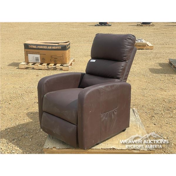 FAUX LEATHER CHAIR