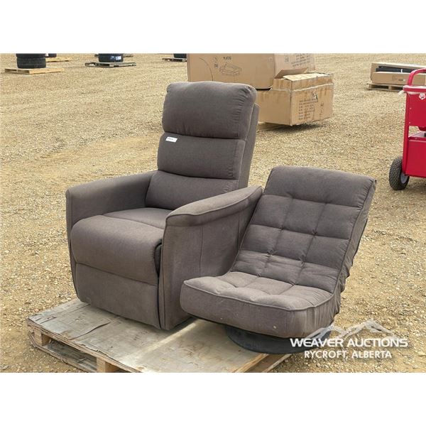 (2) CLOTH CHAIRS