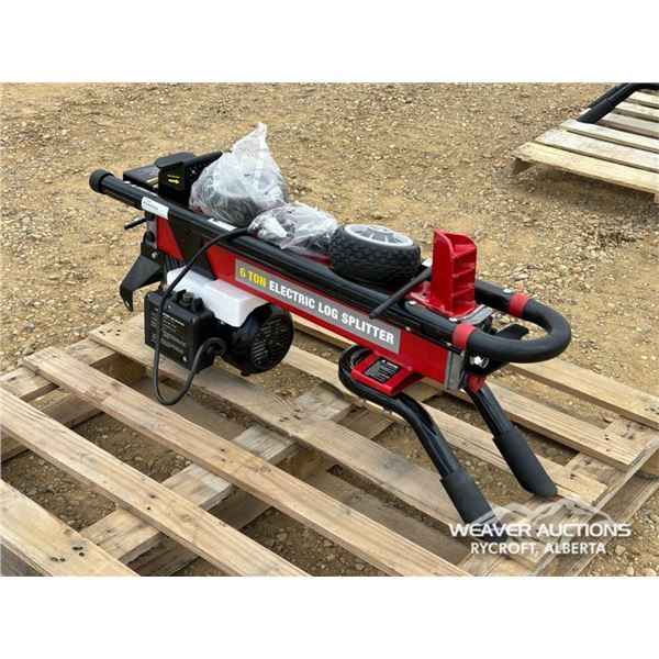 6 TON ELECTRIC LOG SPLITTER