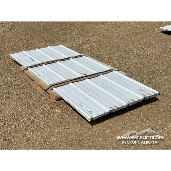 (40) 7.5 X 3 FT. TIN SHEETS