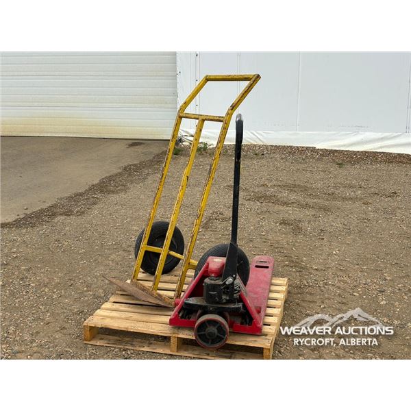 2500KG INDUSTRIAL PALLET JACK & SHOP TROLLY