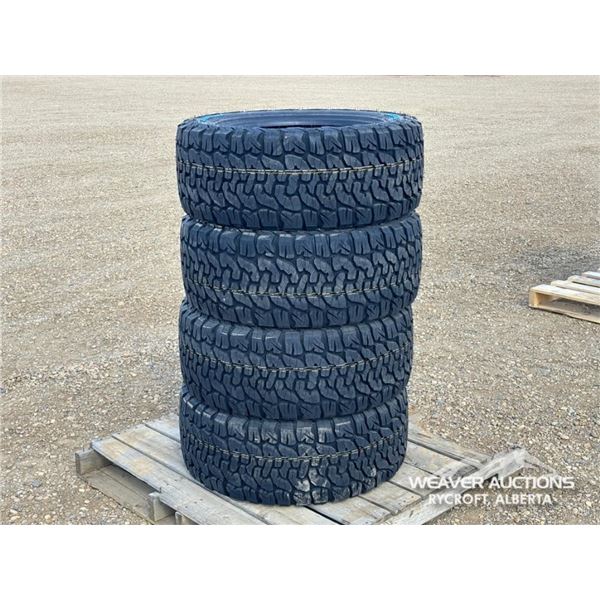 (4) AOQISHI 33X12.50R20 TIRES