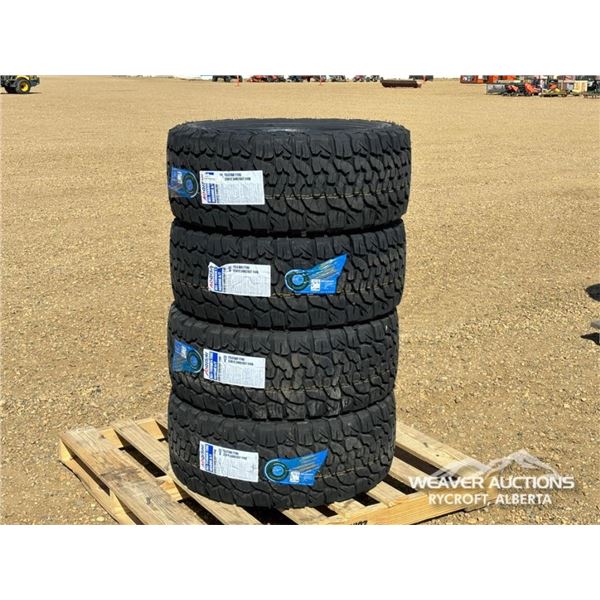 (4) AOQISHI 33X12.50R20 TIRES