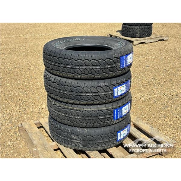 (4) COMPASAL 245/75R17 TIRES
