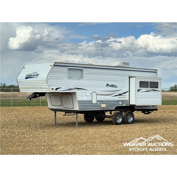 2004 WANDERER 235RLS  T/A 5TH WHEEL TRAVEL TRAILER