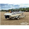 Image 3 : 1990 INVADER 17 FT. FISHING BOAT WITH S/A TRAILER