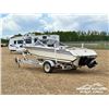 Image 4 : 1990 INVADER 17 FT. FISHING BOAT WITH S/A TRAILER