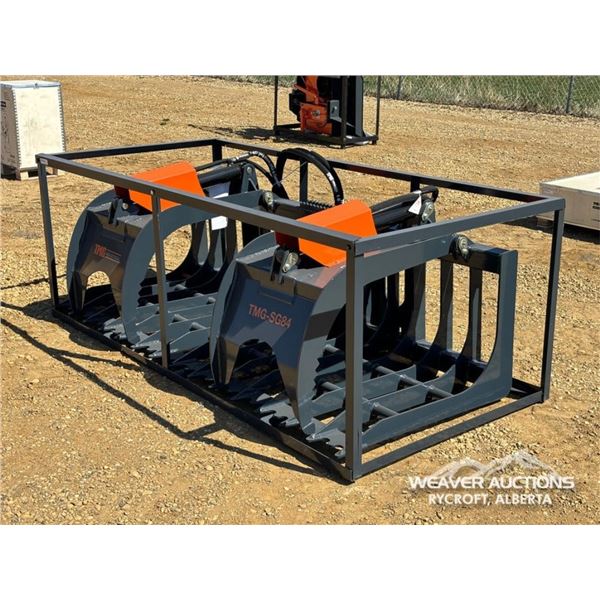 TMG 84 IN. HYD SKID STEER SKELETON GRAPPLE