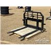 Image 1 : 4 FT. SKID STEER PALLET FORKS