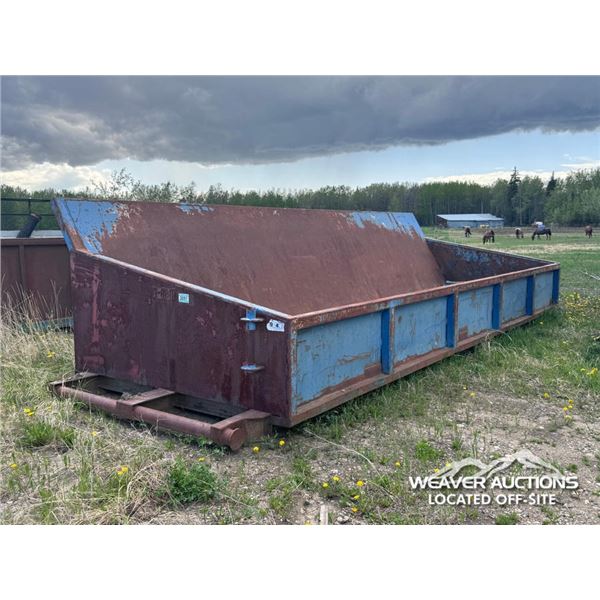 STEEL SKIDDED 30 FT. SHALE BIN