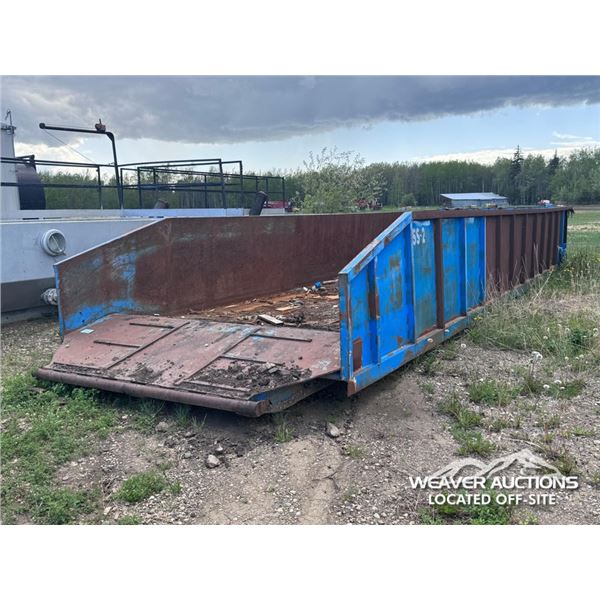 STEEL SKIDDED 40 FT. SHALE BIN