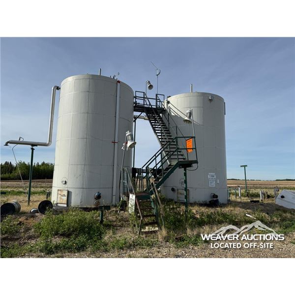 (2) 1999 GLM 750 BBL INSULATED OILFIELD TANKS
