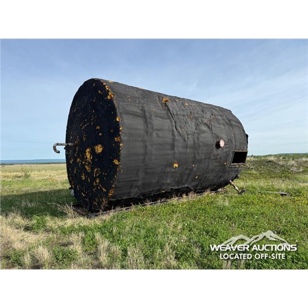 INSULATED 750 BBL OILFIELD TANK ON SKID