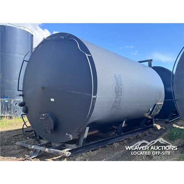 1998 ARON 400 BBL SKIDDED OILFIELD TANK