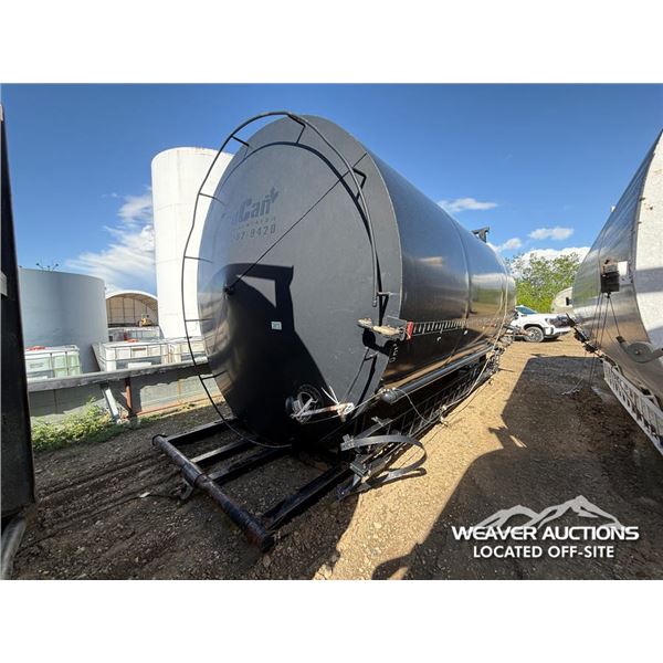 400 BBL SKIDDED OILFIELD TANK