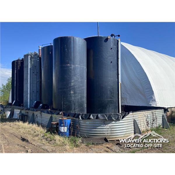 TANK FARM C/W (5) TANKS, BURM, RIG MATS