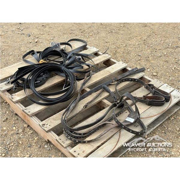 LEATHER SINGLE DRIVE HARNESS PARTS