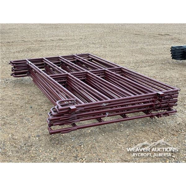 (9) 9.5 FT. LIVESTOCK PANELS