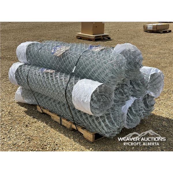 (9) ROLLS OF 6 X 50 FT. WIRE FENCING
