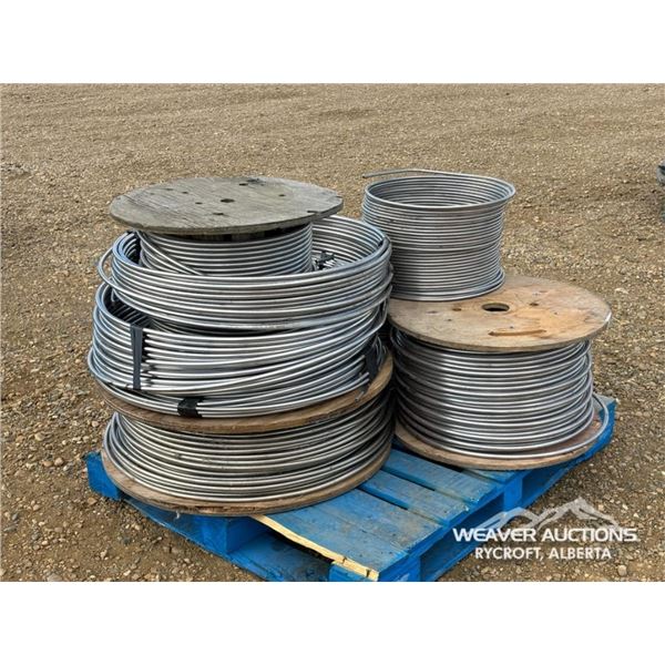QTY OF METAL TUBING