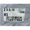 Image 5 : (189) 2 X 6 IN. X 16 FT. DOUGLAS FIR #3 LUMBER