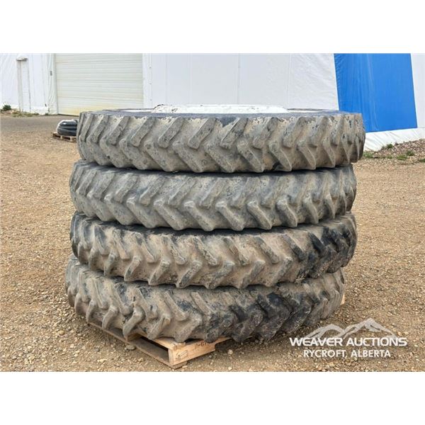 (4) TITAN 320/90R50 SPRAYER TIRES & RIMS