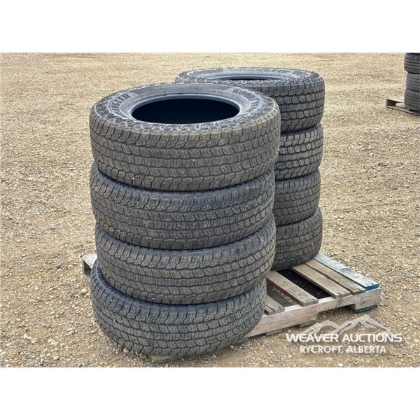 (8) GOODYEAR 265/65R18 TIRES