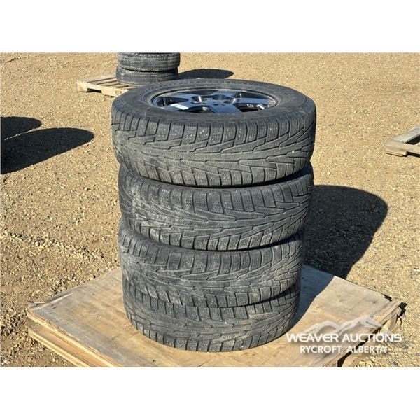 (4) NOKIAN 225/70R16 TIRES & RIMS