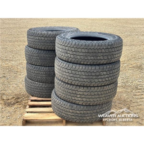 (8) GOODYEAR 265/65R18 TIRES