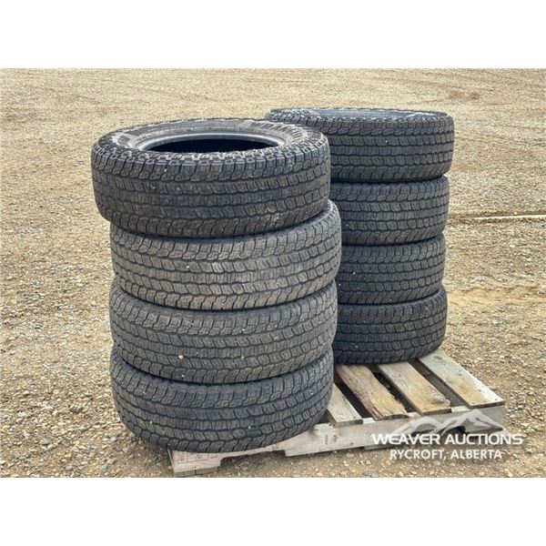 (8) GOODYEAR 265/65R18 TIRES