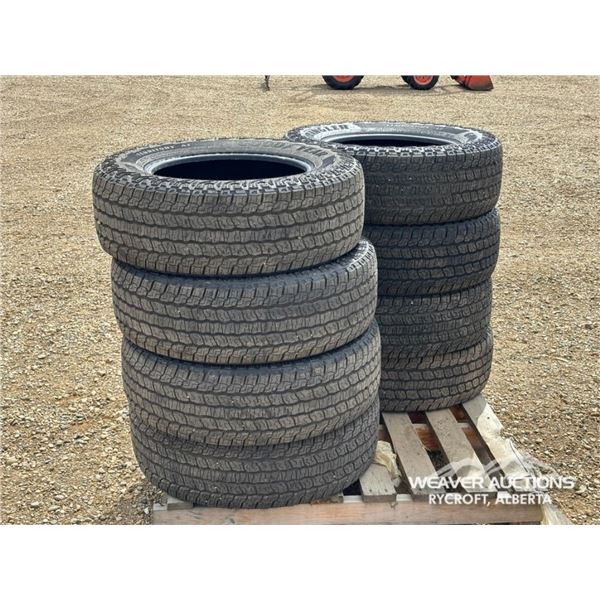 (8) GOODYEAR 265/65R18 TIRES